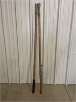 Vintage Lineman Wooden Hot Stick