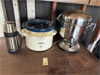 Coffee Maker, Crock Pot & Thermos