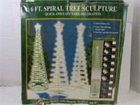 6' Spiral Tree Sculpture