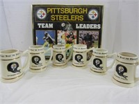 Steelers Super Bowl Champion Beer Steins
