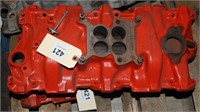 2 Chev. small block intake manifolds, #3783244 and