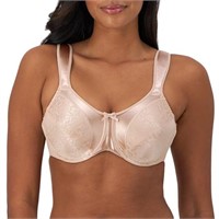 Bali Women's Satin Tracings Minimizer Underwire