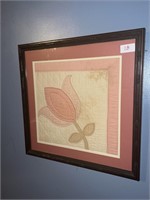 FRAMED QUILT SQUARE