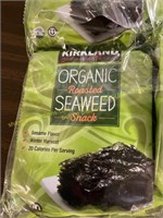 Kirkland Organic  roasted seaweed snack