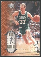 Shiny Embossed Larry Bird Boston Celtics