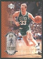 Shiny Embossed Larry Bird Boston Celtics