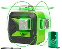 Used Huepar 3D Green Beam Self-Leveling Laser