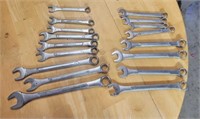 Chrome Vanadiam wrench set.