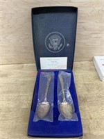 Commeratitive replica Dwight Eisenhower spoons