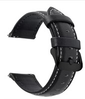 (New) Quick Release Leather Watch Band, Fullmosa