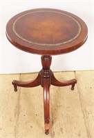 Small Round Side Table, One Foot Chewed