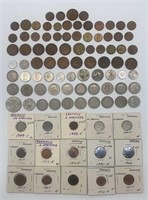 (70+) Lot of World Coins From Several Countries,