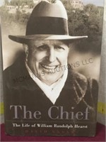 Book, (THE CHIEF) autographed copy by author