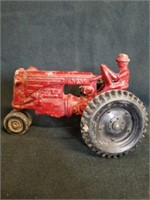 Vintage MM Metal Toy Tractor