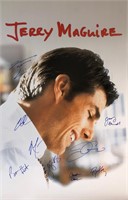 Jerry Maguire Tom Cruise Autograph Poster