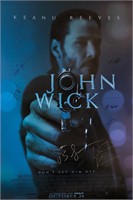 John Wick Keanu Reeves Autograph Poster