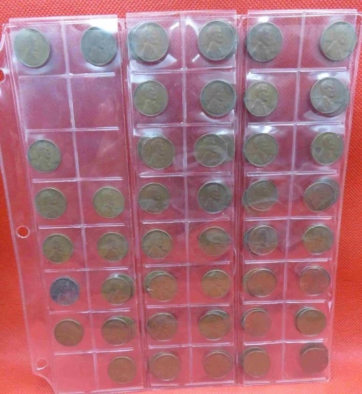 1910 to Modern US Penny Lot 69 One Cent Coins
