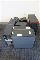 Lot of 7 Desktop Computers