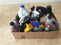 CAR CLEANING SUPPLIES, OIL