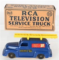 MARX RCA TELEVISION SERVICE TRUCK w/ BOX