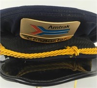 Vintage Amtrak Conductor Hat