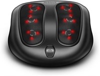 NEKTECK FOOT MASSAGER + HEAT BLACK $50