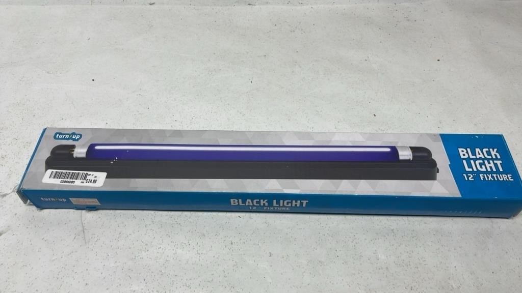 Black light 12 inch fixture