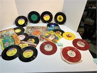 Huge Collection Vtg Children's Records