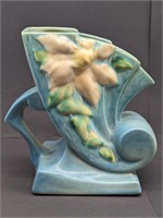 Roseville Clematis Blue Vase