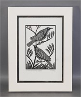 Bird Print by A. Maxey