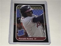 Ronald Acuna Baseball Card