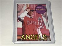 Shohei Ohtani Baseball Card