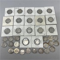 (37) Roosevelt Silver (90%) Dimes -Mixed Dates 194
