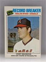 1977 Topps Record Breaker Nolan Ryan #234
