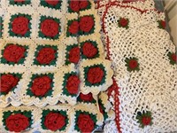 Christmas Crocheted Spreads for Beds