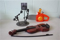 Toy Lot with Talking Saw