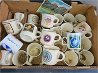 Boy Scouts of America mugs vintage