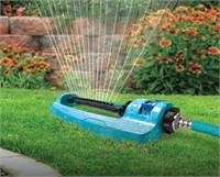 Aqua Joe Metal Base Oscillating Sprinkler