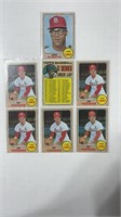 1968 Topps Lot of 7