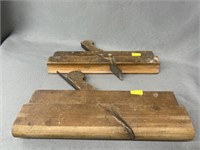(2) Refinished Molding Planes