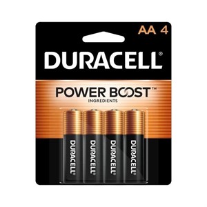 Coppertop Alkaline AA Batteries 4-Pack