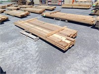 (600) LF Of Cedar Lumber Mixed Sizes