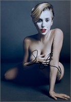 Autograph COA Lady Gaga Photo