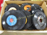 GROUP OF ASSTD 45 RPM RECORDS