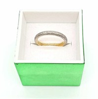18k Size 6 1/4 Wedding Band with Engraving