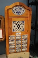 VINTAGE DUTCH BLUE SPICE CABINET