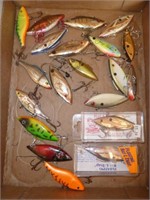Rat-L-Trap Fishing Lures - Box Lot / Some NEW