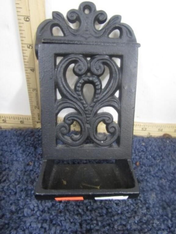 CAST IRON MATCH SAFE