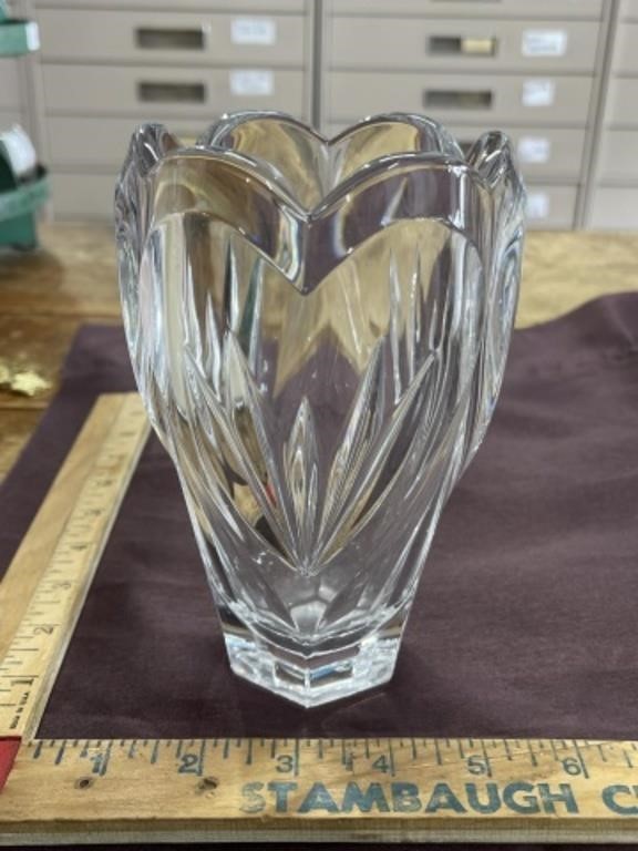 Marquis Waterford crystal vase sweet memories