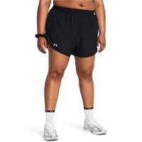 Under Armour Womens Fly by Shorts, (001) Black/Bla